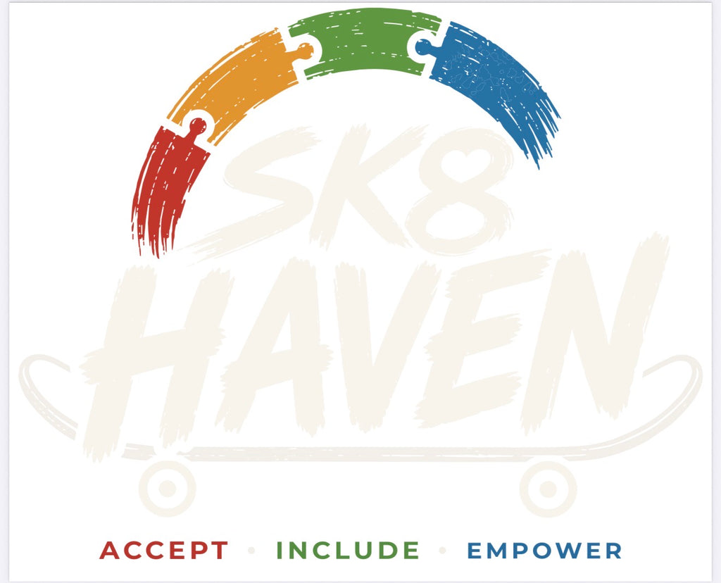 Sk8 HAVEN Acceptance Adult Graphic Tank Bk