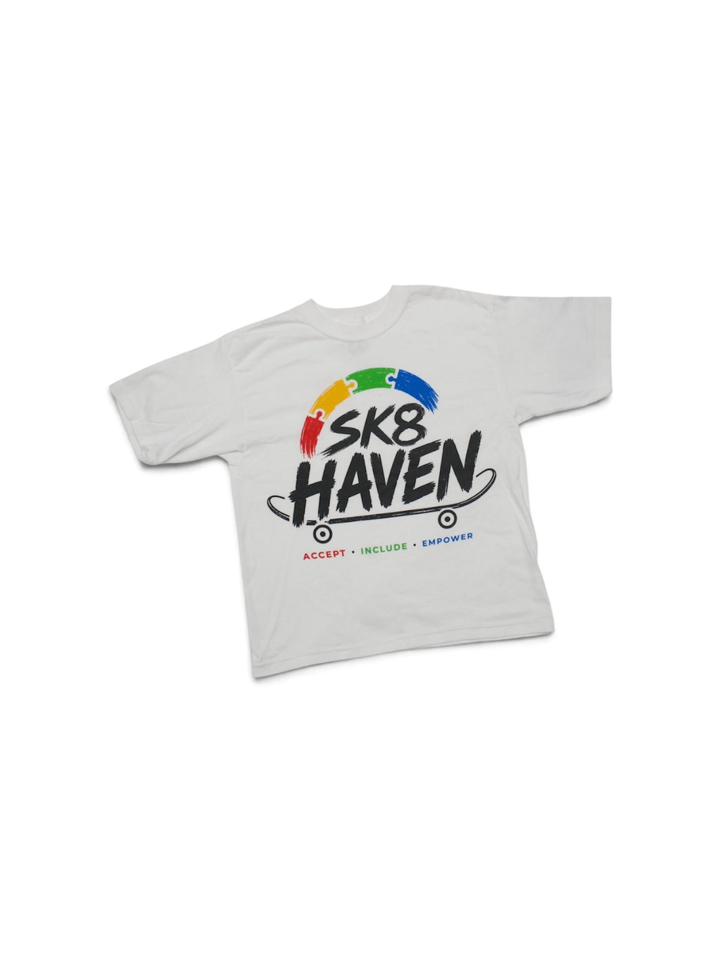 Sk8 HAVEN Acceptance Kids Graphic Tee