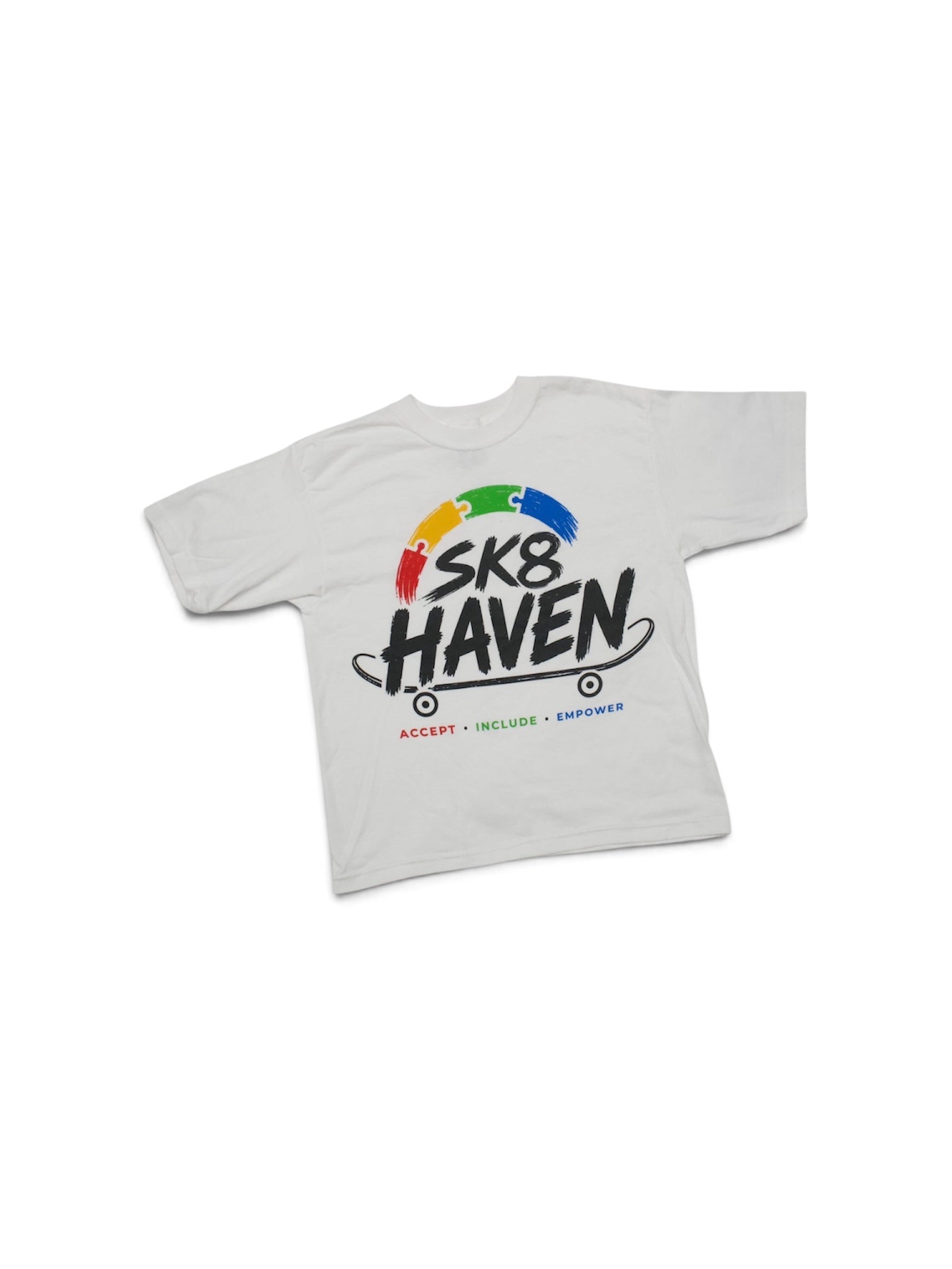 Sk8 HAVEN Acceptance Kids Graphic Tee